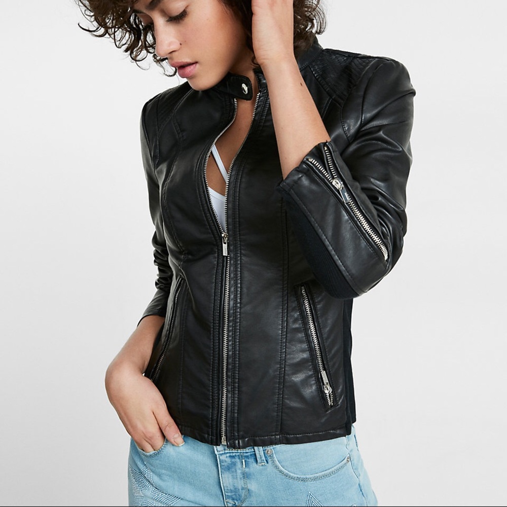 Minus The) Leather Moto Jacket